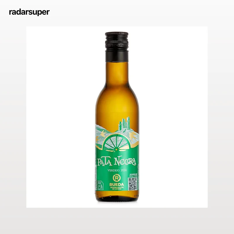 Vino blanco verdejo DO Rueda Pata negra 20 cl