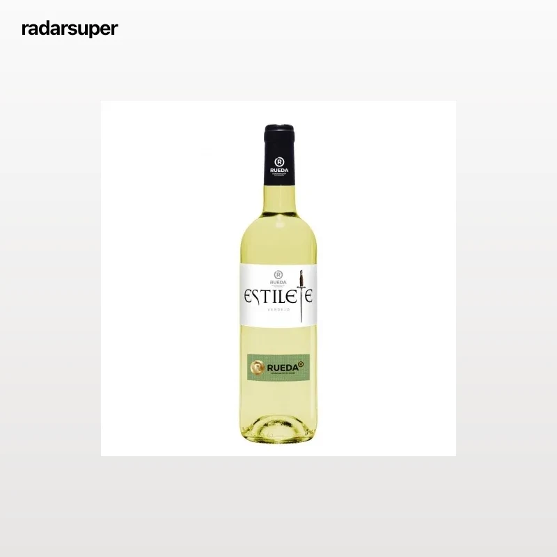 Vino blanco verdejo Estilete D.O. Rueda 75 cl.