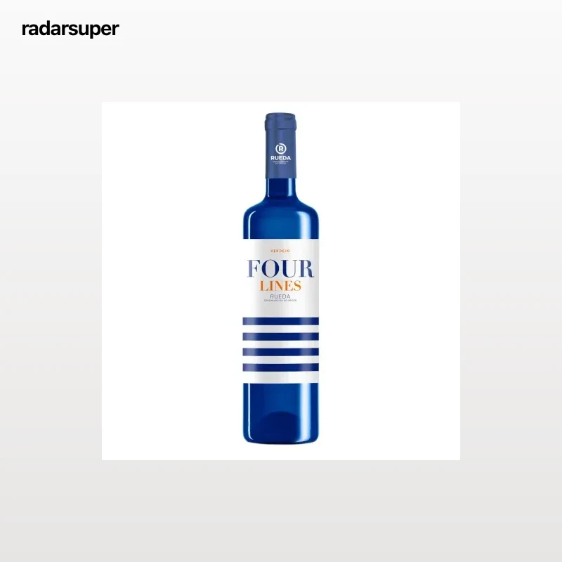 Vino blanco verdejo Four Lines D.O. Rueda 75 cl.