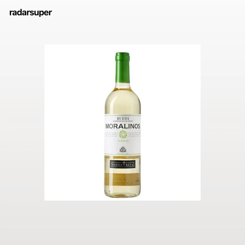 Vino blanco verdejo Moralinos D.O. Rueda 75 cl.