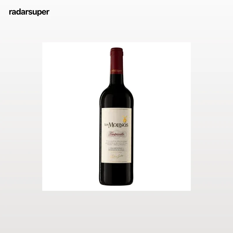 Vino D.O. Valdepeñas tinto Los Molinos 75 cl.