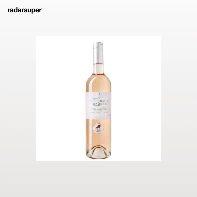 Vino francés rosado joven Les Terrasses du Golfe 75 cl.