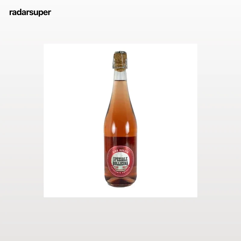 Vino frizzante amabile rosado Bollicina 75 cl.