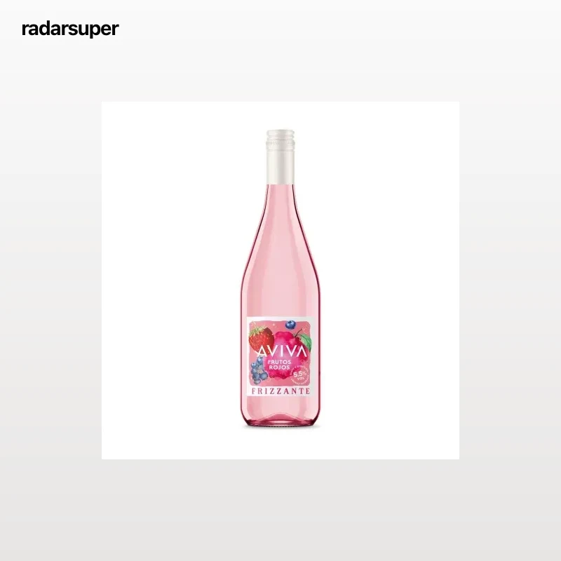 Vino frizzante frutos rojos Aviva 75 cl.