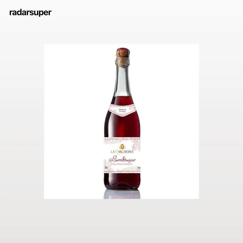 Vino lambrusco rosato La Marchesina 75 cl.