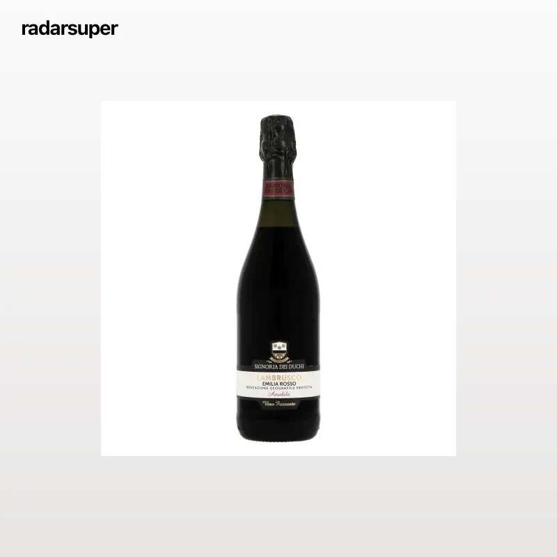 Vino lambrusco rosso Signora Dei Duchi 75 cl.