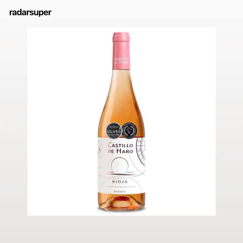Vino rosado D.O. Rioja Castillo de Haro 75 cl