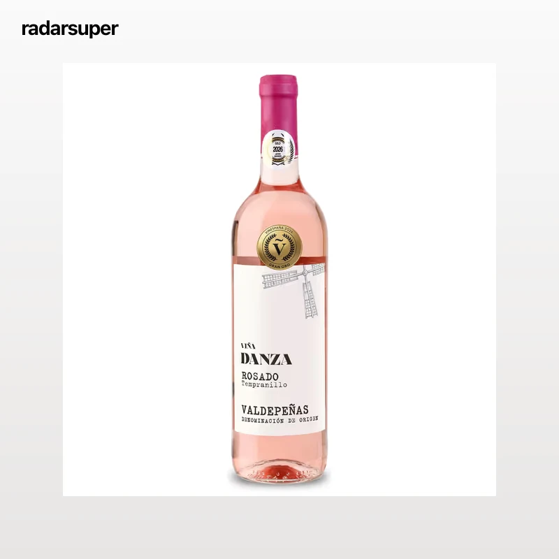Vino rosado D.O. Valdepeñas Viña Danza 75 cl