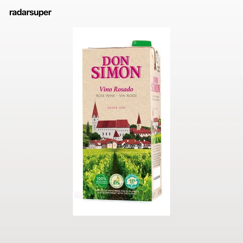 Vino rosado de mesa Don Simon 1l