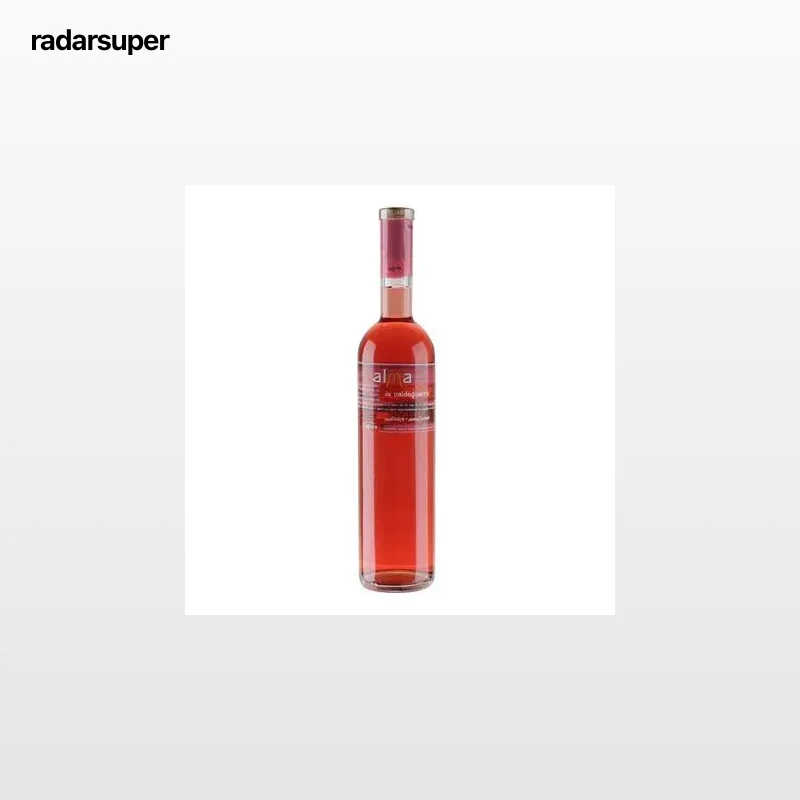 Vino rosado semidulce Alma de Valdeguerra D.O. Vinos de Madrid 75 cl.