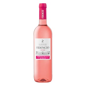 Vino rosado tempranillo syrah Fidencio DO La Mancha