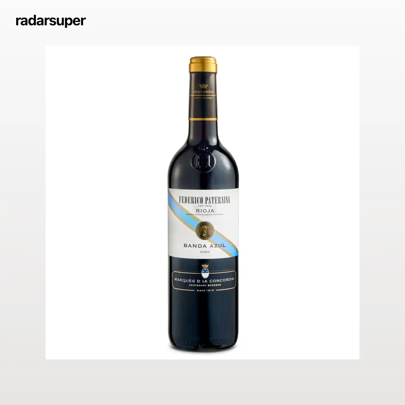 Vino tinto banda azul D.O. Rioja Federico Paternina 75 cl