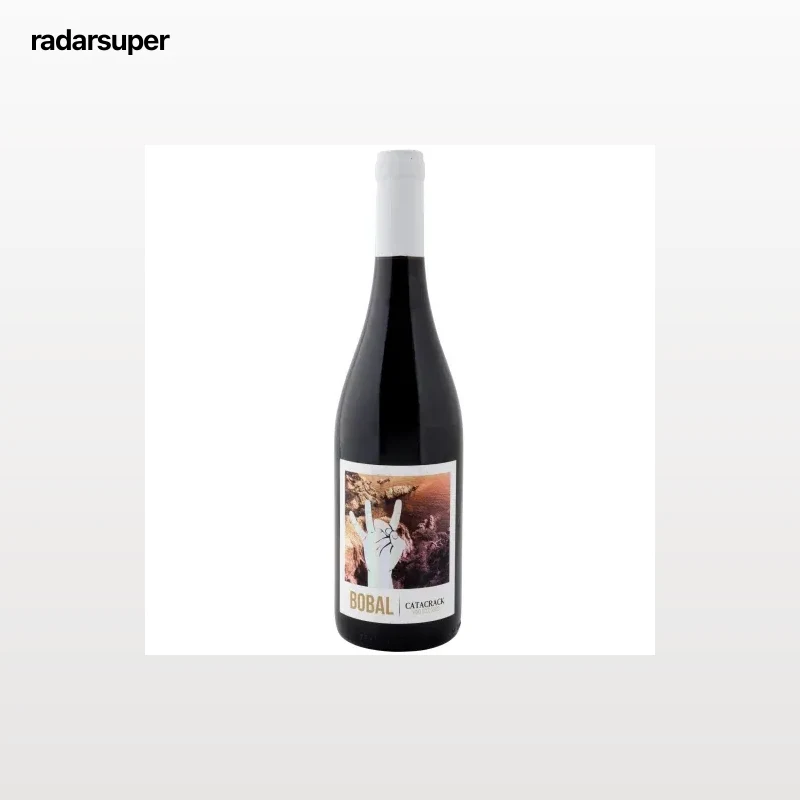 Vino tinto bobal ecológico Catacrack D.O. Utiel- Requena 75 cl.
