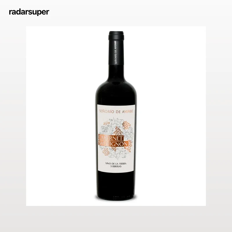 Vino tinto cabernet sauvignon IGP Señorío de Ayerbe 75 cl