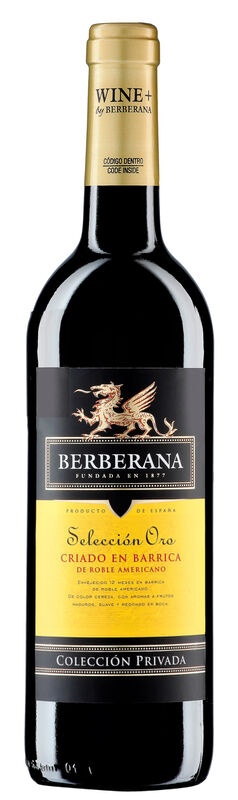 Vino tinto de Castilla Berberana Selección Oro
