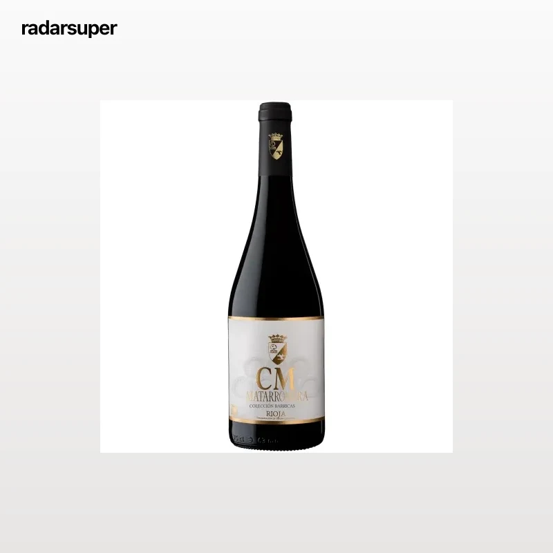 Vino tinto con crianza tempranillo CM Matarromera Colección Barricas D.O.Ca. Rioja 75 cl.