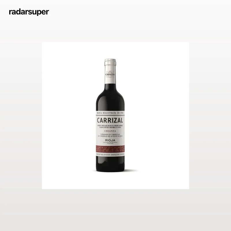 Vino tinto crianza Carrizal D.O.Ca Rioja 75 cl.