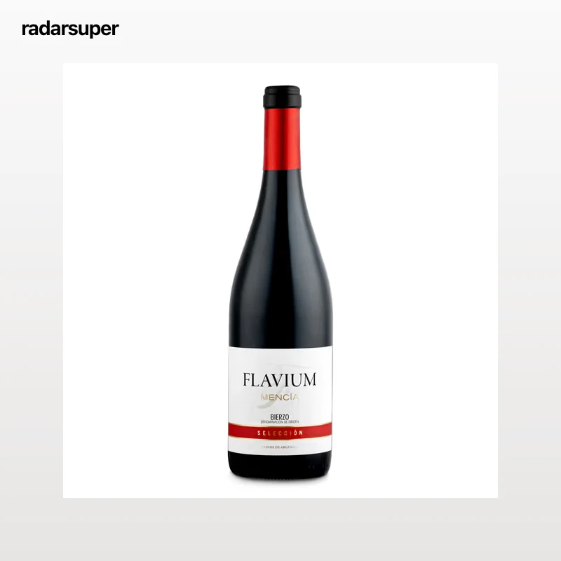 Vino tinto crianza D.O. Bierzo Flavium 75 cl