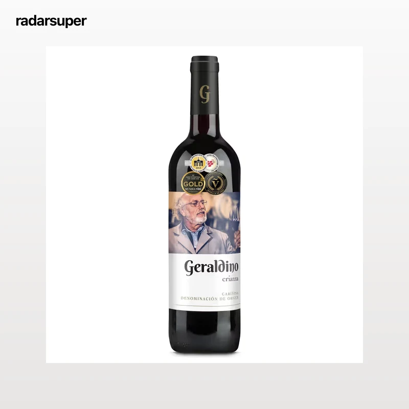 Vino tinto crianza D.O. Cariñena Geraldino 75 cl