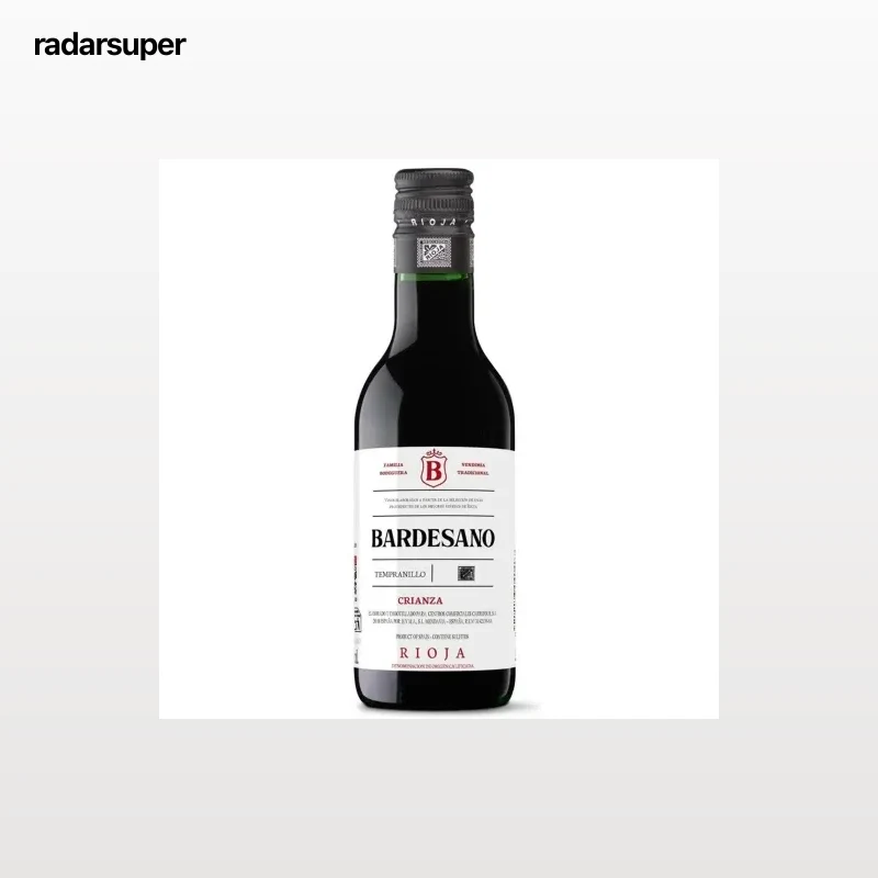 Vino tinto crianza D.O.Ca Rioja 18,75 cl.