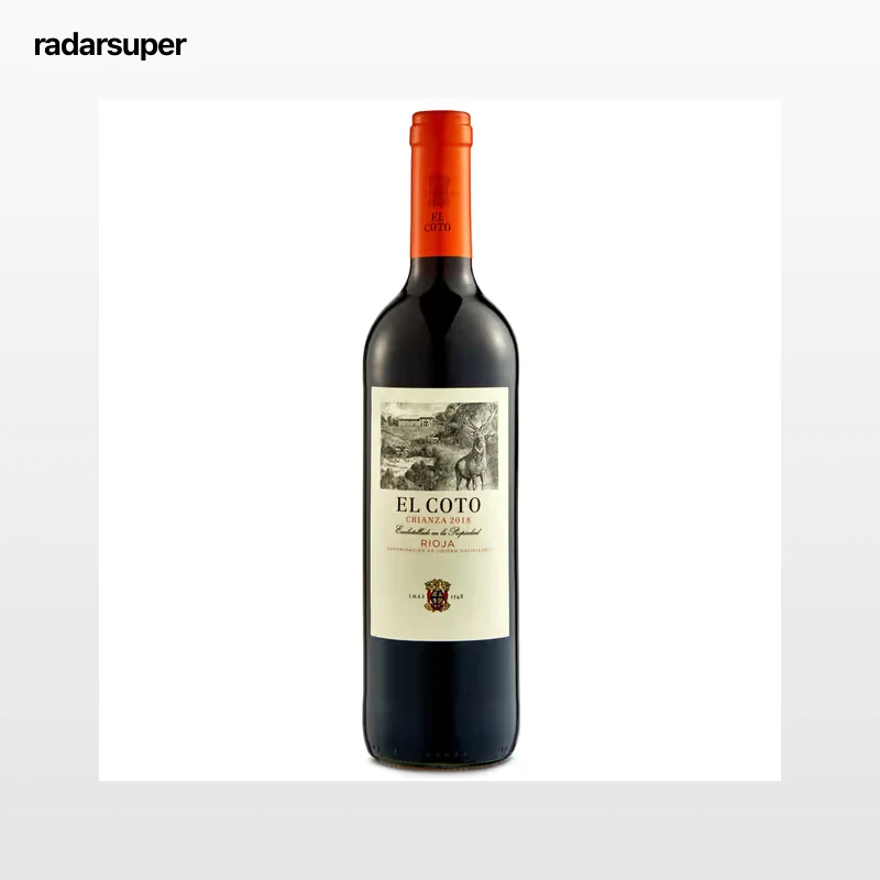 Vino tinto crianza D.O. Rioja El coto 75 cl