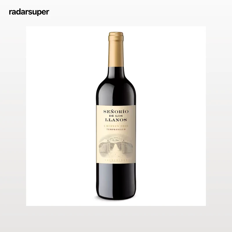 Vino tinto crianza D.O. Valdepeñas Señorío de Los Llanos 75 cl