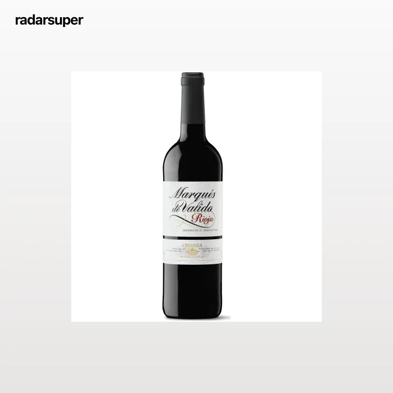 Vino tinto crianza Marqués de Valido D.O. Ca. Rioja 75 cl.