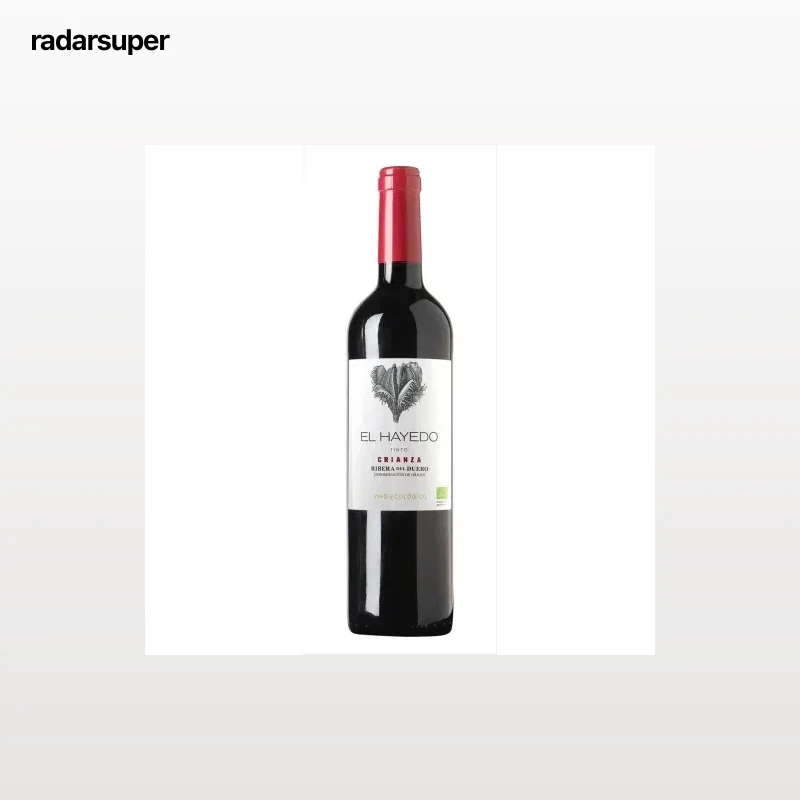 Vino tinto crianza tempranillo ecológico El Hayedo D.O. Ribera del Duero 75 cl.