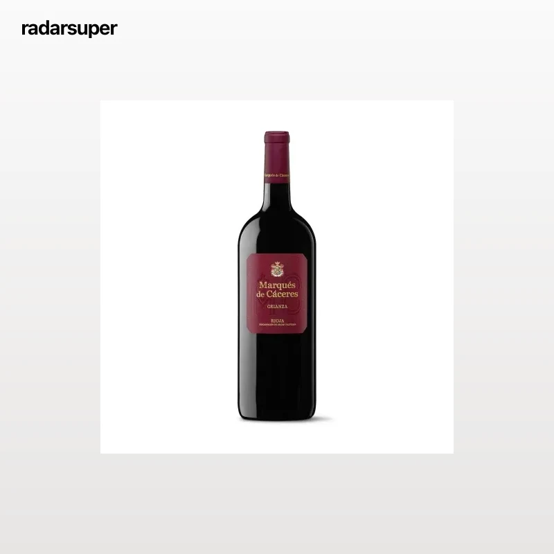 Vino tinto crianza tempranillo magnum Marqués de Cáceres D.O. Rioja 1,5 l.