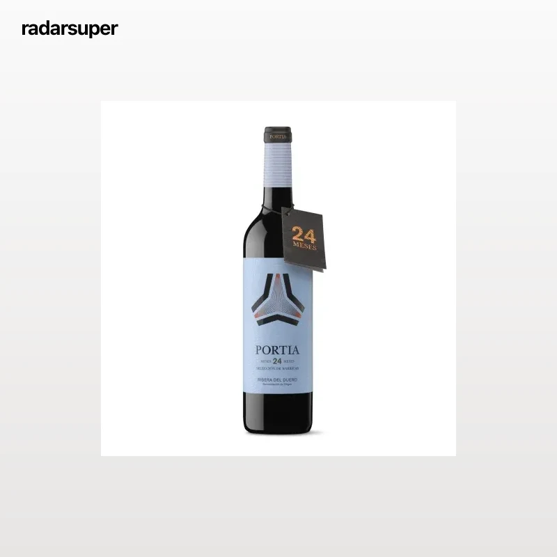 Vino tinto crianza tempranillo Portia Selección de Barricas D.O. Ribera de Duero 75 cl.