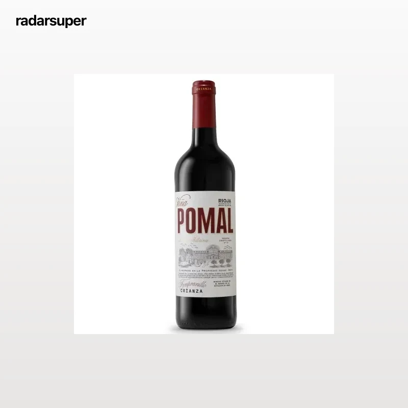 Vino tinto crianza tempranillo Viña Pomal D.O.Ca. Rioja 75 cl.