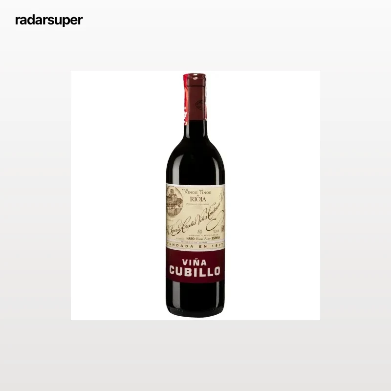 Vino tinto crianza Viña Cubillo  D.O.Ca. Rioja 75 cl.