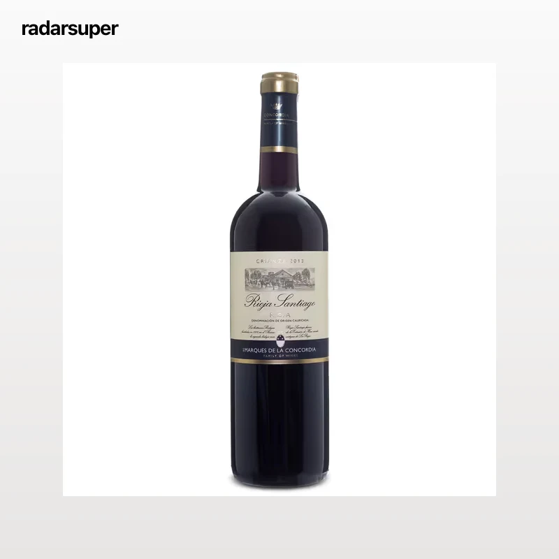 Vino tinto D.O. Rioja Rioja santiago 75 cl