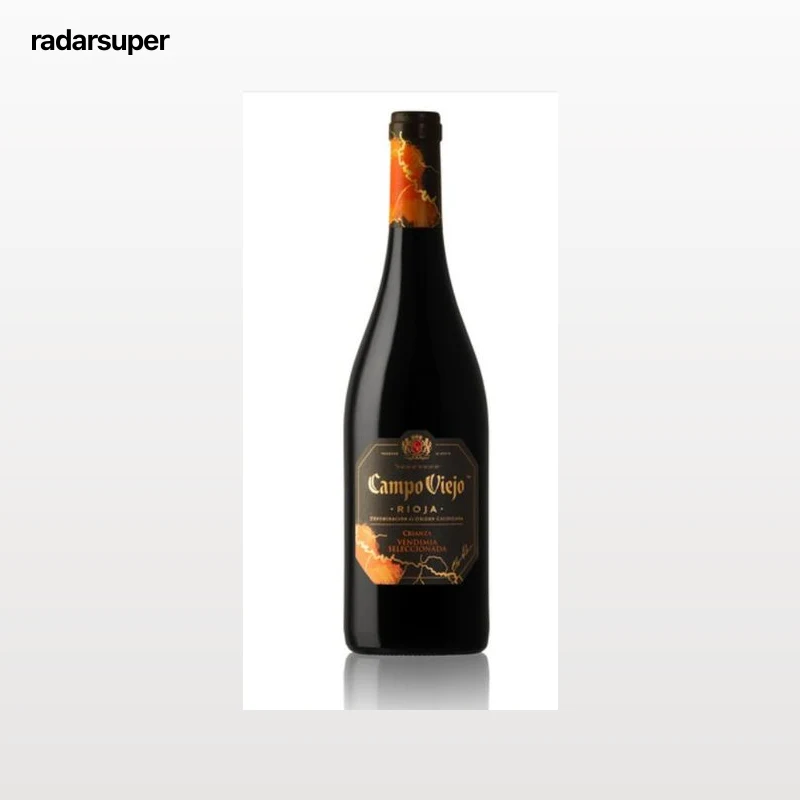 Vino tinto D.O Rioja crianza vendimia Campo Viejo 75cl