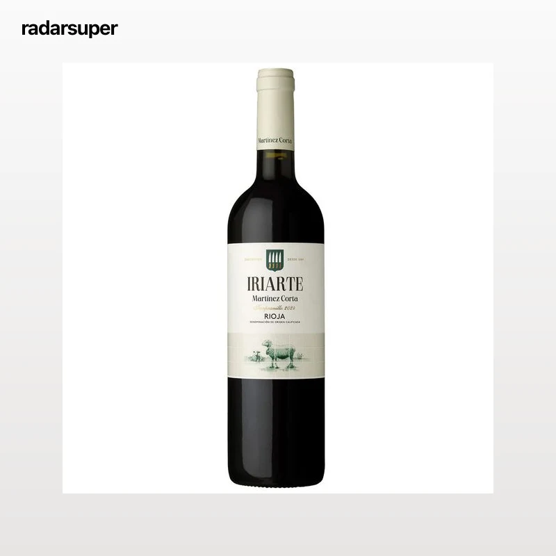 Vino tinto denominación de origen rioja tempranillo Iriarte 75cl