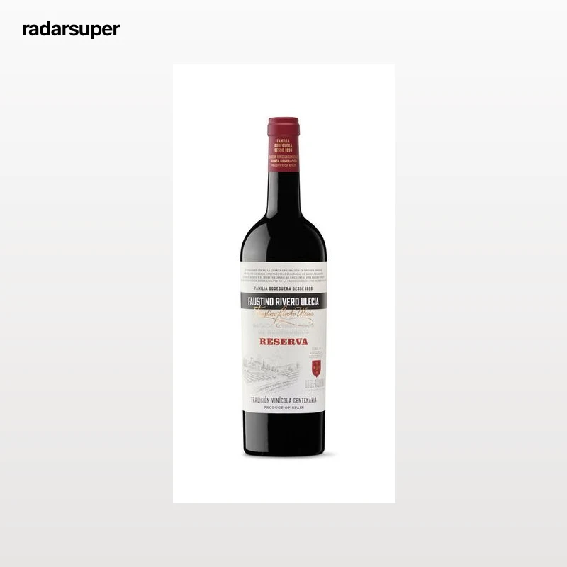 Vino tinto DO Utiel-Requena Faustino Rivero Ulecia Reserva 750ml