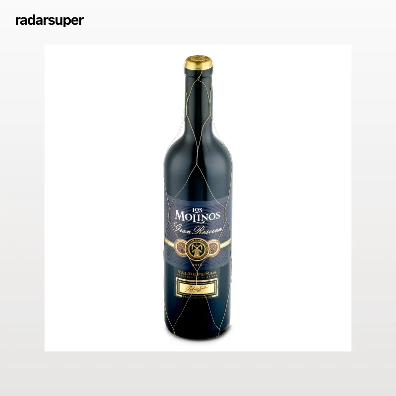 Vino tinto gran reserva D.O. Valdepeñas Los molinos 75 cl