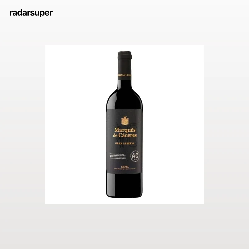 Vino tinto gran reserva Marqués de Cáceres D.O.Ca Rioja 75 cl.