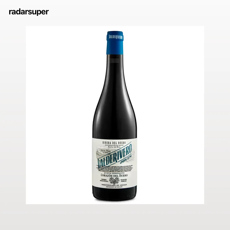 Vino tinto joven D.O. Ribera del Duero Valderivero 75 cl