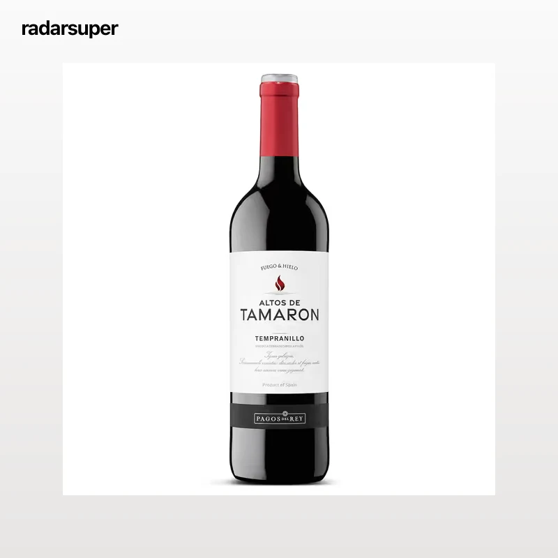 Vino tinto joven tempranillo Altos de Tamarón 75 cl