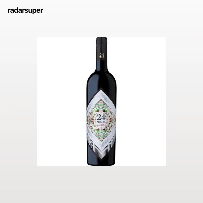 Vino tinto joven tempranillo tinta de toro 24 Mozas D.O. Toro 75 cl.