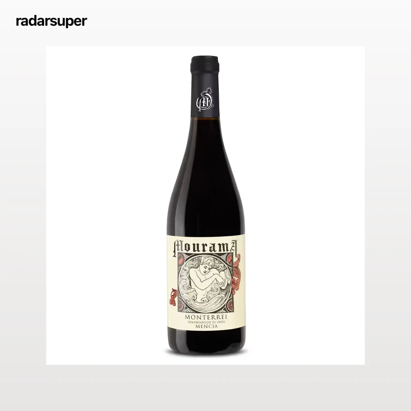 Vino tinto mencia D.O. Monterrei Mourama 75 cl