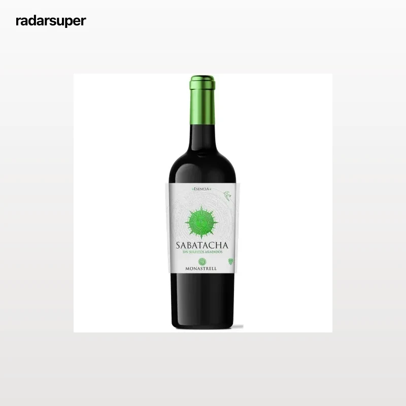 Vino tinto monastrell ecológico Sabatacha Vendimia Seleccionada D.O. Jumilla 75 cl.