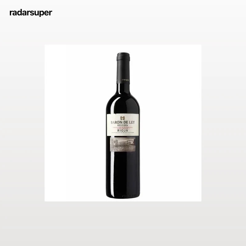 Vino tinto reserva Barón de Ley D.O.Ca. Rioja 75 cl.