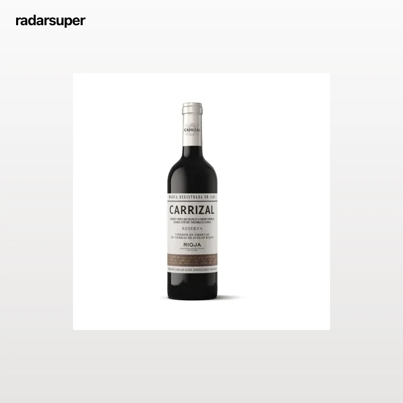 Vino tinto reserva Carrizal D.O.Ca Rioja 75 cl.
