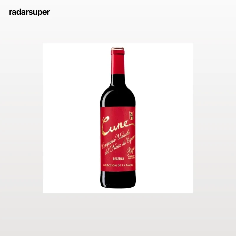 Vino tinto reserva Cune D.O.Ca. Rioja 75 cl.