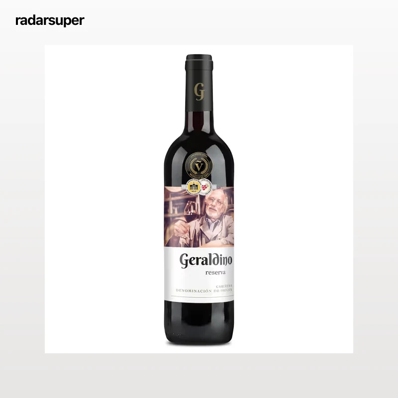 Vino tinto reserva D.O. Cariñena Geraldino 75 cl