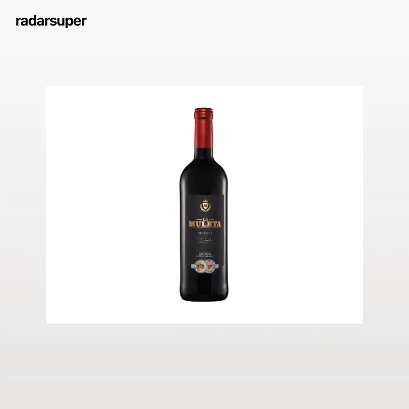 Vino tinto reserva D.O Valencia