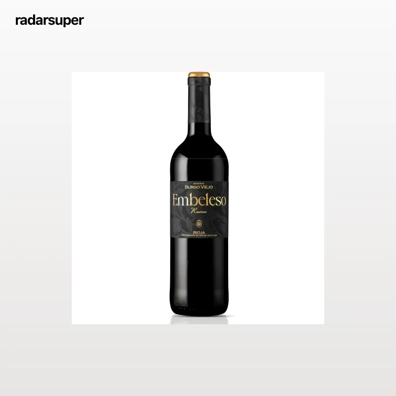 Vino tinto reserva Embeleso D.O.Ca. Rioja 75 cl.