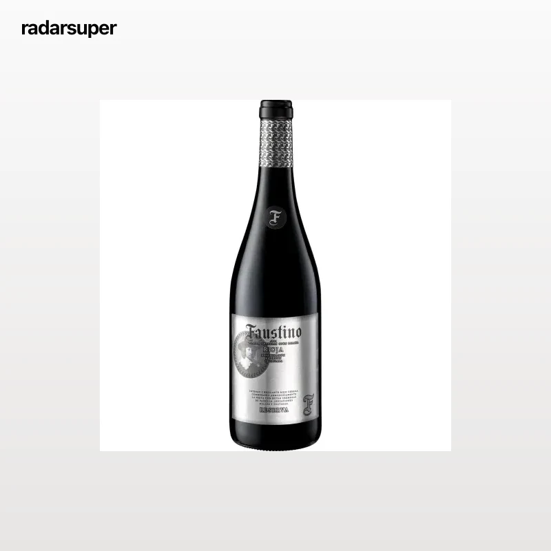 Vino tinto reserva Faustino D.O. Rioja 75 cl.